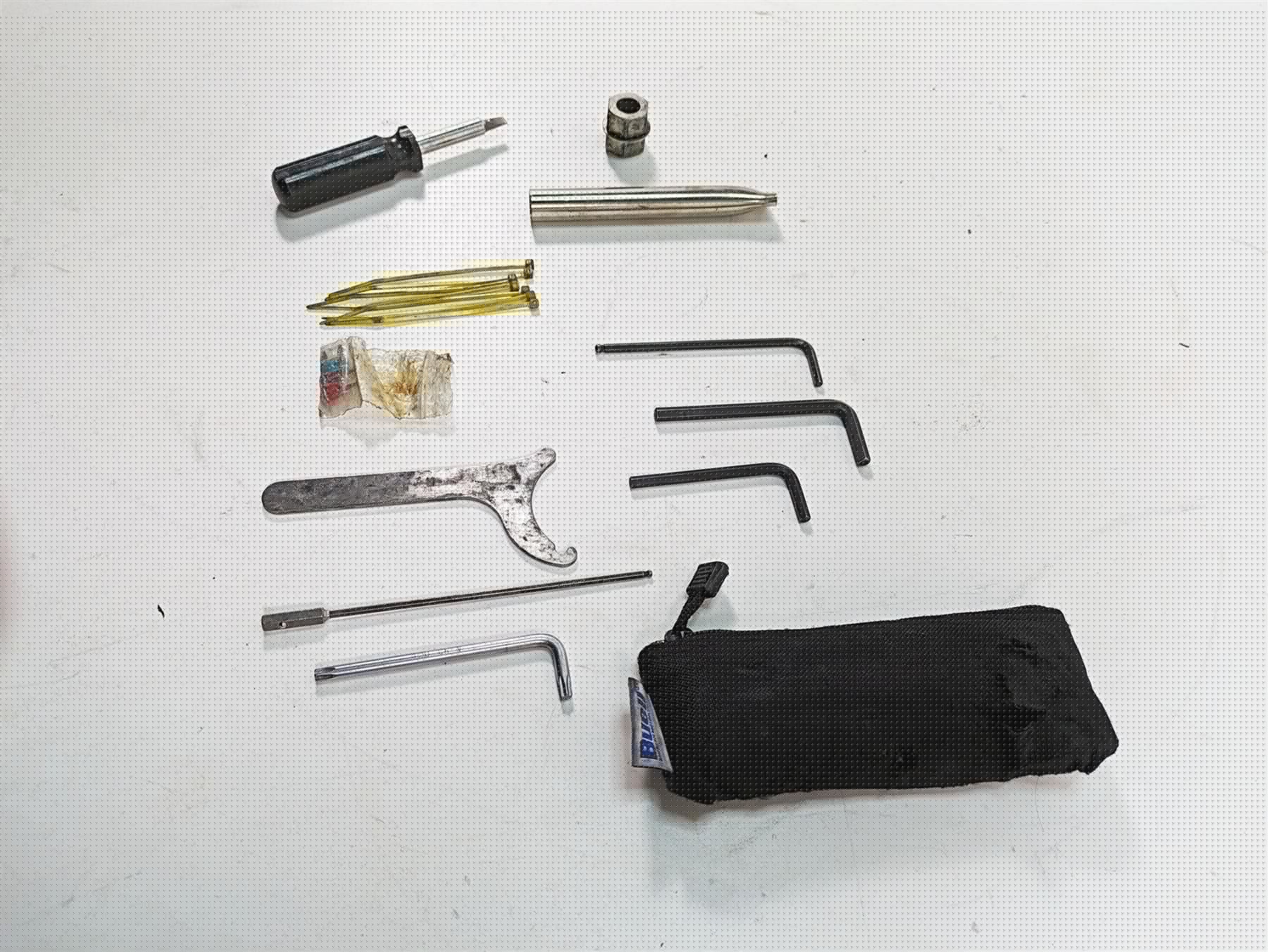 2008 Buell 1125 R Owners Tools Tool Kit Set Spring Adjuster + Bag {{ shop.shopifyCountryName }} - Mototech271