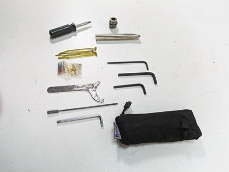 2008 Buell 1125 R Owners Tools Tool Kit Set Spring Adjuster + Bag {{ shop.shopifyCountryName }} - Mototech271