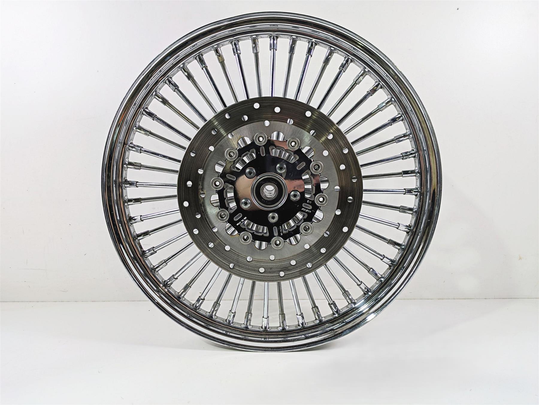 1998 Harley Touring FLHRCI Road King 21x2.15 Front Wheel Fat Spoke - Dent {{ shop.shopifyCountryName }} - Mototech271
