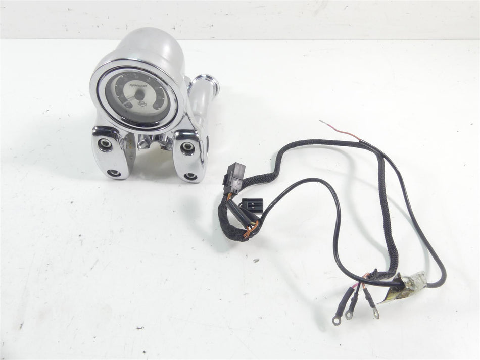 2004 Harley Softail FXSTD SE CVO Deuce Handlebar Riser Tachometer Assy 69074-04A {{ shop.shopifyCountryName }} - Mototech271