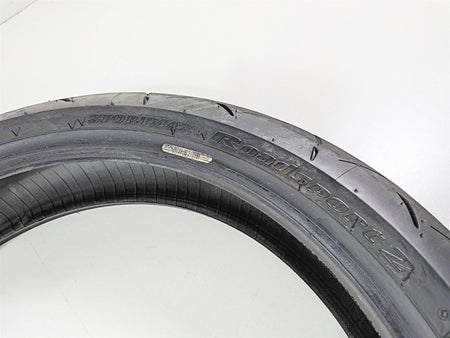 Used Front Motorcycle Tire Dunlop Sportmax Roadsport 2 120/70-R17 58W DOT2624 45238704-Mototech271