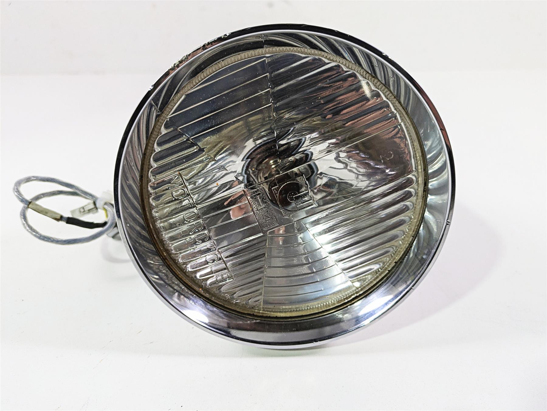 2004 Big Dog Chopper Headlight Head Light Lamp & Mount 173-000010-01 {{ shop.shopifyCountryName }} - Mototech271