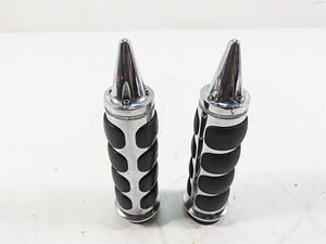 2011 Harley Touring FLTRU Road Glide Aftermarket Spike Hand Grip Set | Mototech271