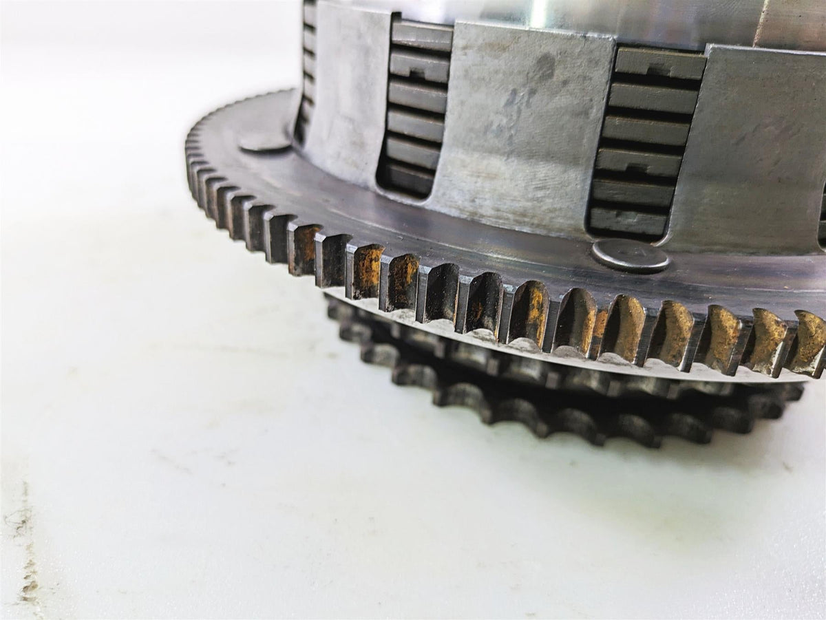 2003 Harley Dyna FXDL Low Rider 100TH Primary Drive Clutch Basket Set 37802-98B {{ shop.shopifyCountryName }} - Mototech271