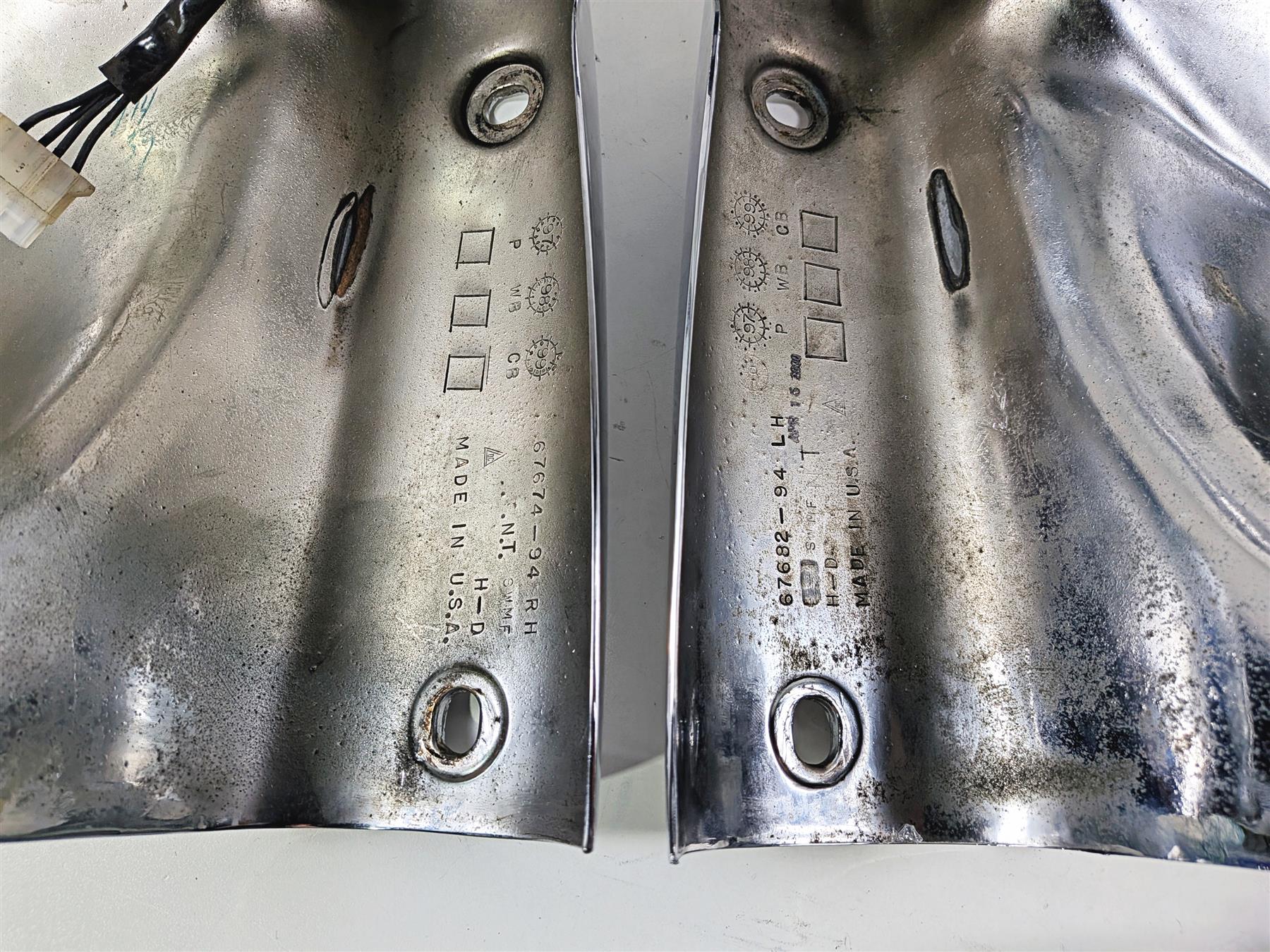 2000 Harley Touring FLHRCI Road King Headlight Cover Nacelle 67674-94 ...