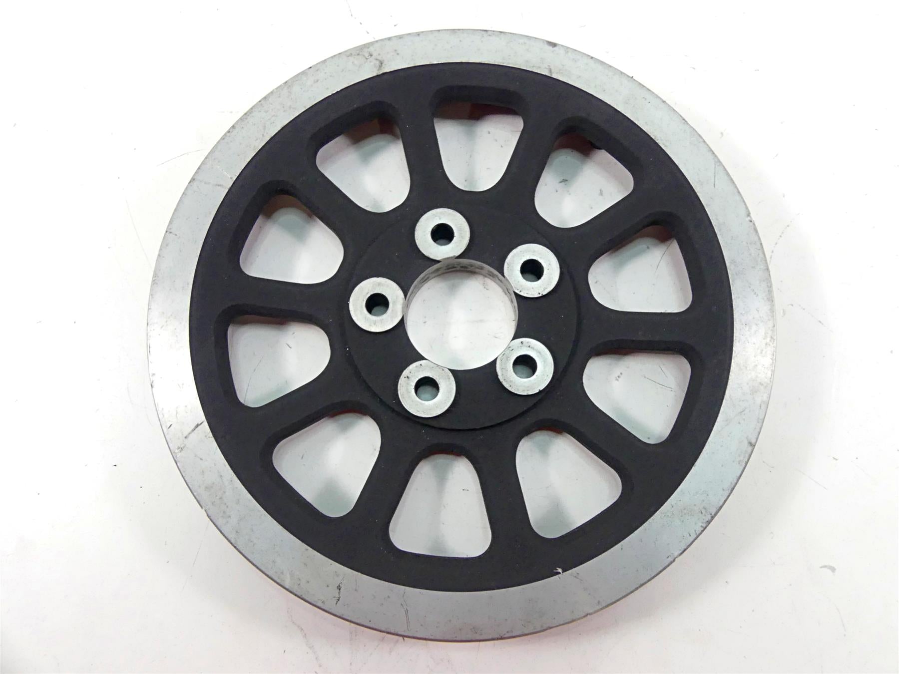 2007 Harley Touring FLHRC Road King Rear Drive Belt Pulley 66T - Read 37781-07 {{ shop.shopifyCountryName }} - Mototech271