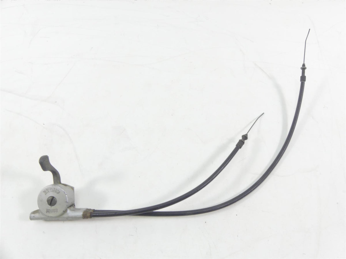 1978 BMW R100 S (2474) Manual Choke Lever Handle Cable Set 13231260191 {{ shop.shopifyCountryName }} - Mototech271
