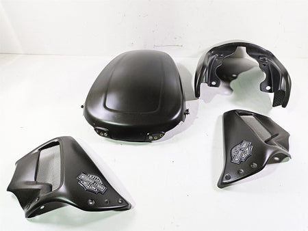 2010 Harley VRSCF Muscle Rod Bestem Carbon Fiber Tank Side Rear Fender Covers {{ shop.shopifyCountryName }} - Mototech271