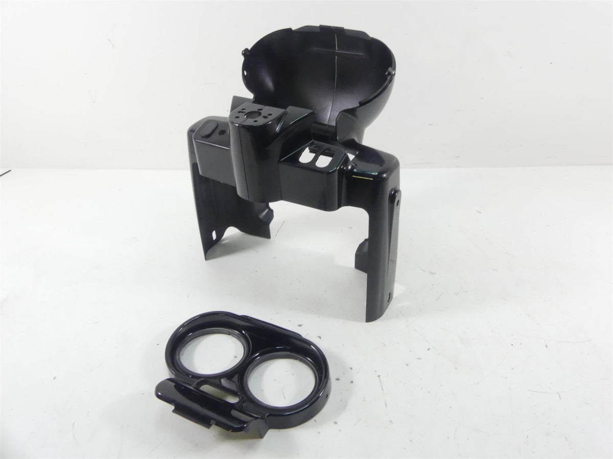2011 Harley Touring FLTRX Road Glide Ignition Gauge Nacelle Cover Set 67921-98A {{ shop.shopifyCountryName }} - Mototech271