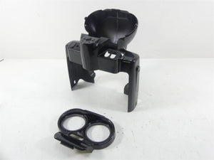 2011 Harley Touring FLTRX Road Glide Ignition Gauge Nacelle Cover Set 67921-98A