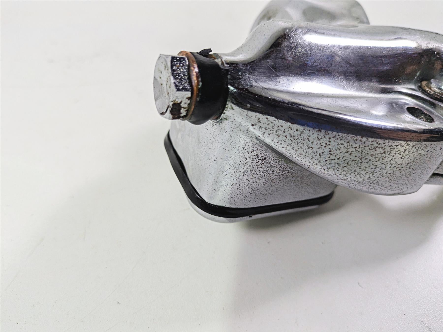 2002 Big Dog Pitbull Harley 1" Clamp Front Brake Master Cylinder Chrome 5/8 {{ shop.shopifyCountryName }} - Mototech271