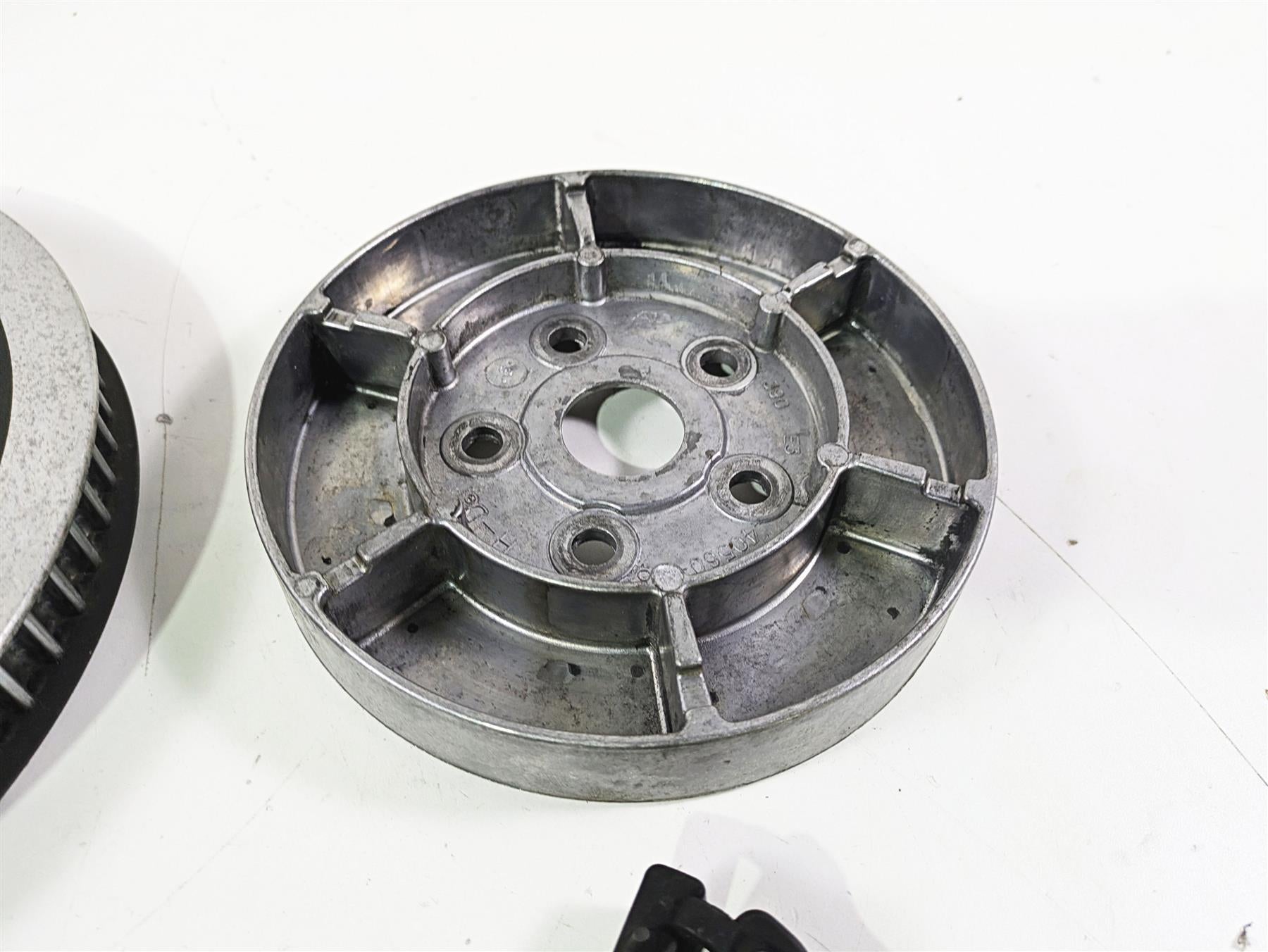 2008 Harley Touring FLHTP Electra Glide Rear Belt Pulley + Mount 37781-08 {{ shop.shopifyCountryName }} - Mototech271