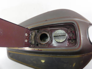 1977 Honda CB750 A Four Hondamatic Fuel Gas Petrol Tank & Emblems 17520-393-770