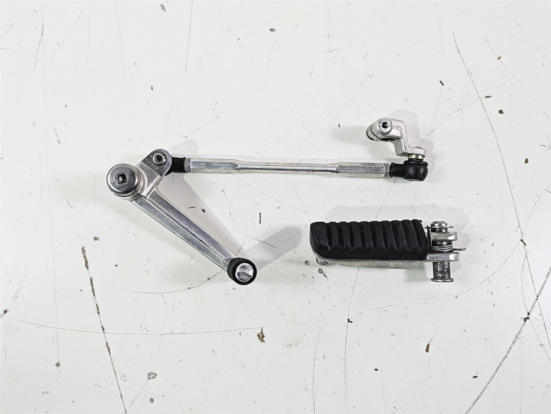 2005 Kawasaki ZX12R Ninja Left Front Footpeg & Shifter 34028-1428 13242-1363 {{ shop.shopifyCountryName }} - Mototech271