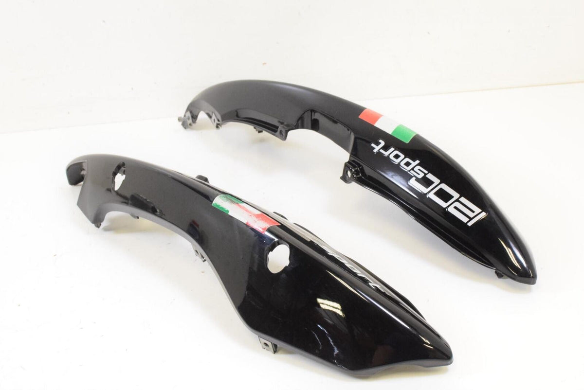 2008 Moto Guzzi Breva Sport 1200 Rear Tail Side Cover Cowl Fairing SET 5573330 {{ shop.shopifyCountryName }} - Mototech271