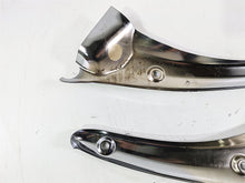 Load image into Gallery viewer, 2006 Triumph Rocket 3 Rear Fender Chrome Braces Struts Covers T2306014 T2306024
