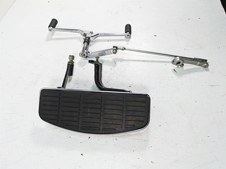 2008 Harley FLHTCU Electra Glide Left Bent Floor Board + Shift Lever 33895-82E {{ shop.shopifyCountryName }} - Mototech271