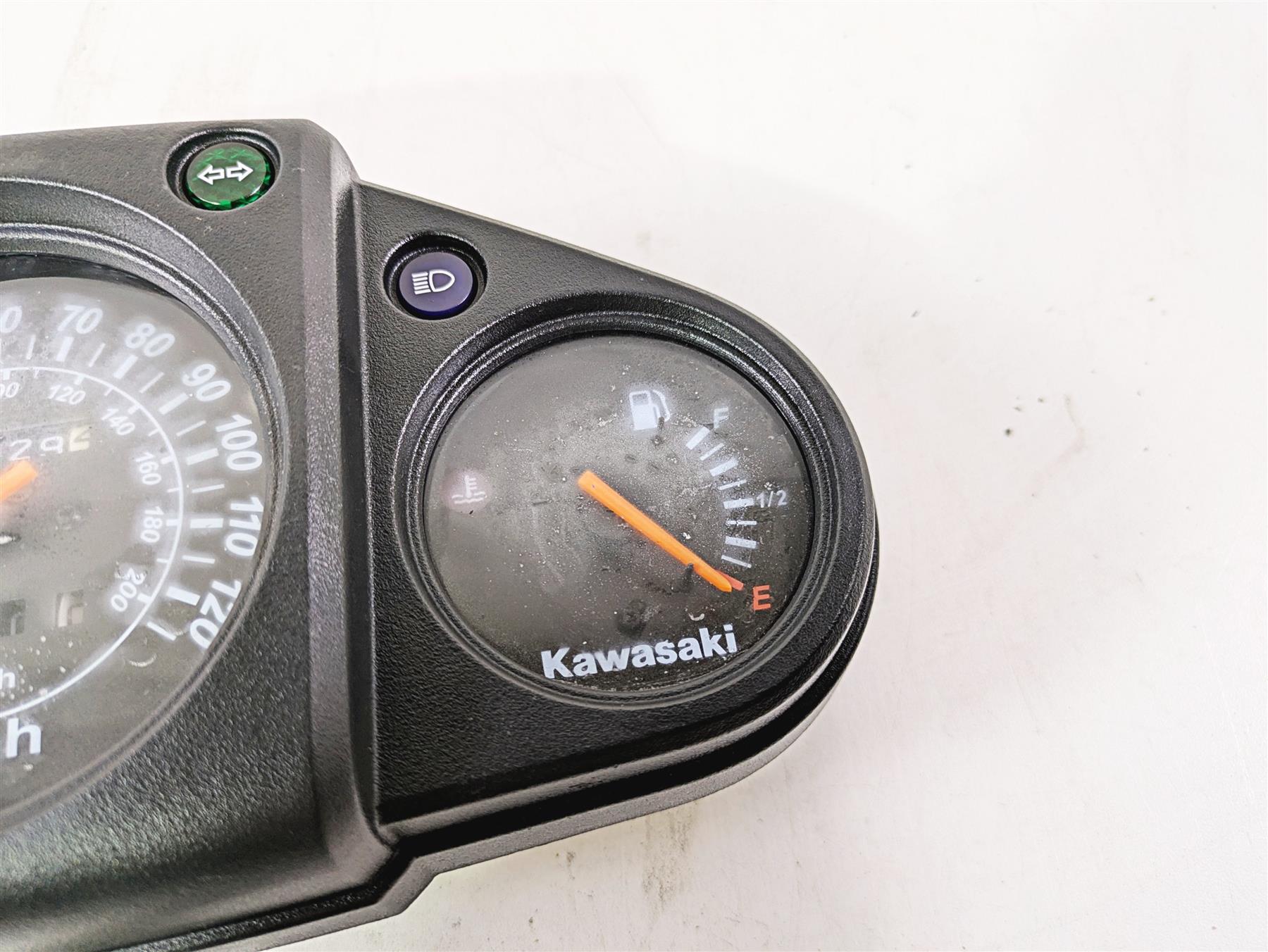 2009 Kawaski EX250 Ninja 250R Gauges Speedometer 19K Cluster 25031-0159 {{ shop.shopifyCountryName }} - Mototech271