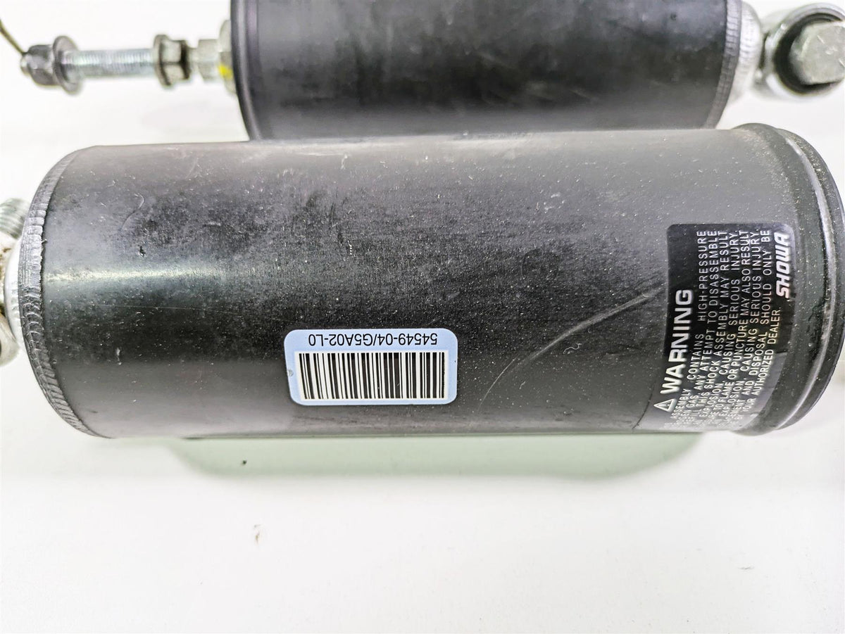 2009 Harley FLSTSB Cross Bones Showa Rear Suspension Shocks Set 54549-04 {{ shop.shopifyCountryName }} - Mototech271