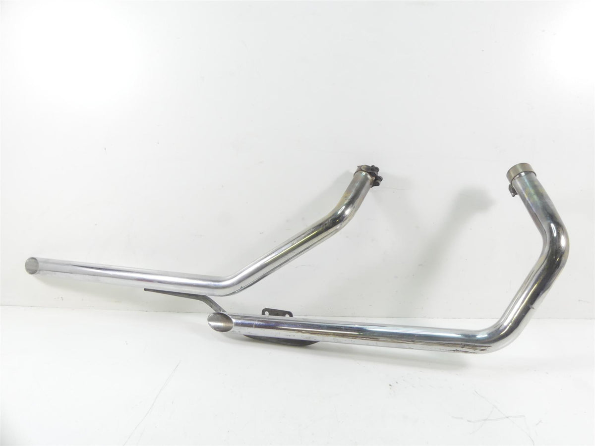 1978 Harley XLH1000 Sportster Ironhead Straight Pipe Exhaust Header Set {{ shop.shopifyCountryName }} - Mototech271