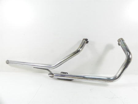 1978 Harley XLH1000 Sportster Ironhead Straight Pipe Exhaust Header Set {{ shop.shopifyCountryName }} - Mototech271