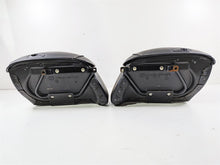 Load image into Gallery viewer, 2012 Harley Softail FLSTF Fat Boy Saddlebag &amp; Mounts Leather Hard Bags 53061-00B
