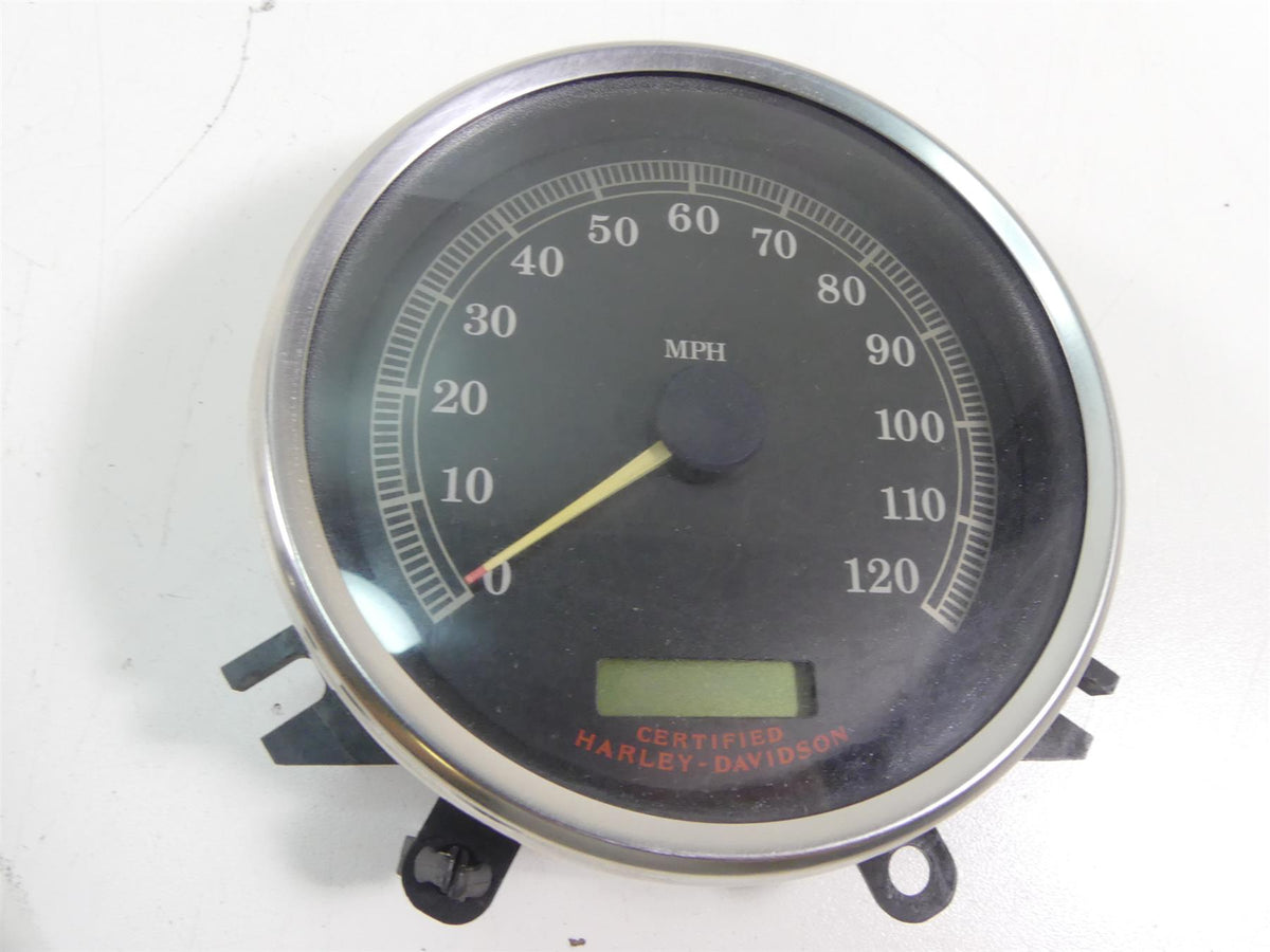 2004 Harley Softail FLSTFI Fat Boy Speedometer Gauge Instrument - 31K 67410-04 {{ shop.shopifyCountryName }} - Mototech271