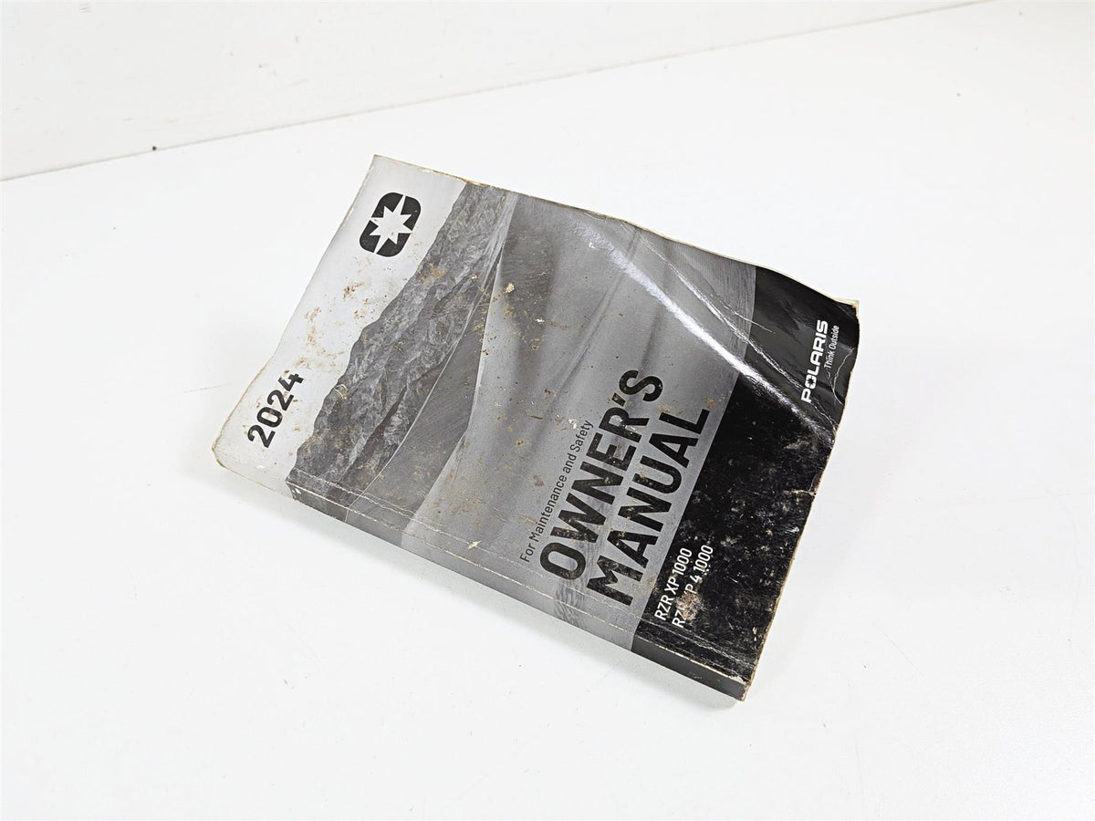 2024 Polaris RZR XP 1000 Sport Owners Manual Book Guide 9941362 {{ shop.shopifyCountryName }} - Mototech271