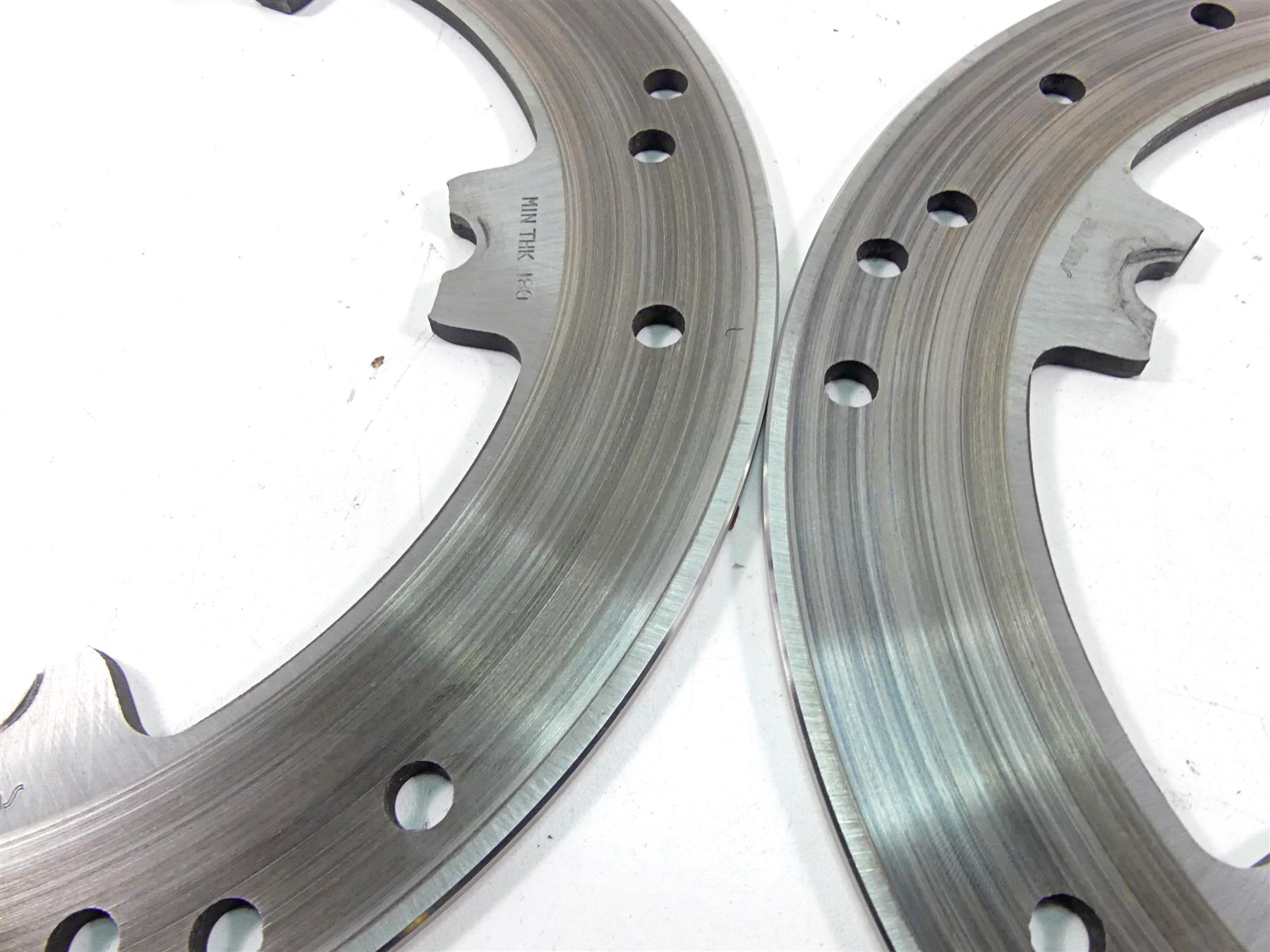 2005 Harley VRSCSE CVO V-Rod Front Brake Rotor Disc Set 44343-01 {{ shop.shopifyCountryName }} - Mototech271