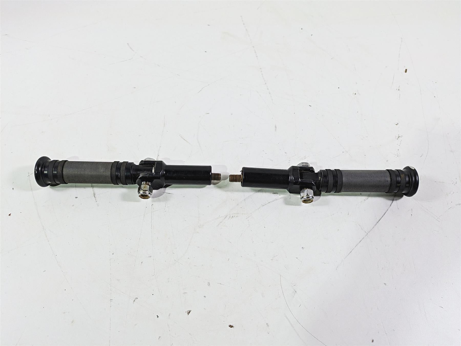 2008 Harley FLSTSB Cross Bones Diamond Black Passenger Footpeg Set 50911-08A