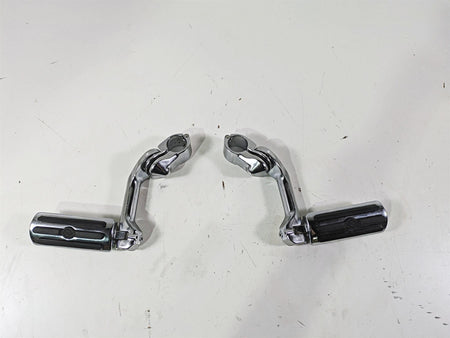 2008 Harley Touring FLHTCU E-Glide 105TH Oem Adjustable Chrome Highway Pegs {{ shop.shopifyCountryName }} - Mototech271