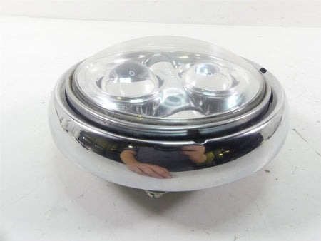 2014 Harley Touring FLHTK Electra Glide Led Headlight Head Light Lamp 67700060 {{ shop.shopifyCountryName }} - Mototech271