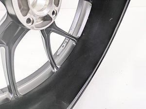 2012 Ducati Streetfighter 848 Straight Rear Wheel Rim 17x5.5 Enkei 50211331AB