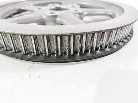 2009 Harley FXCWC Softail Rocker Rear Drive Belt Pulley 66T 1" 40585-08 {{ shop.shopifyCountryName }} - Mototech271