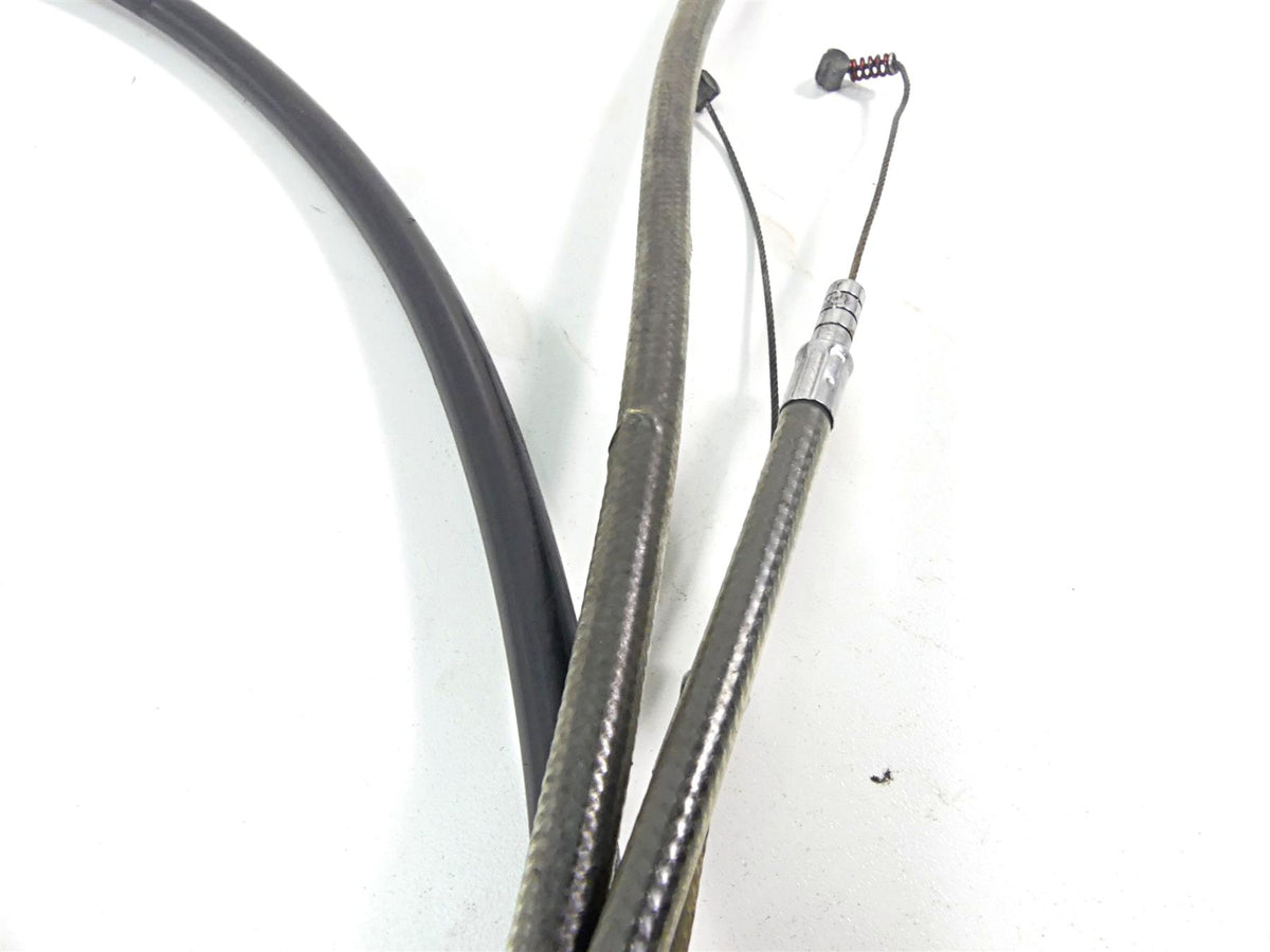 2011 Harley Softail FXS Blackline 12.5" Ape Hanger Throttle & Brake Line Set {{ shop.shopifyCountryName }} - Mototech271