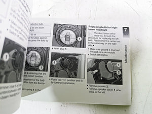 2014 BMW R1200 RT RTW K52 Owners Manual Book & Pouch Bag 01418543807