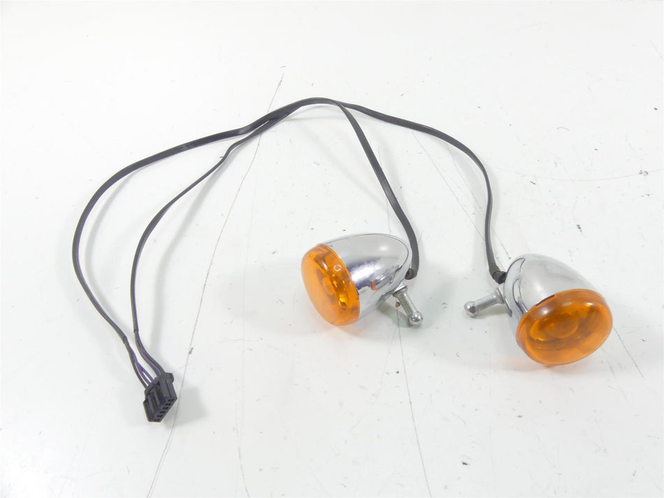 2014 Harley Sportster XL1200 C Front Blinker Turn Signal Set 68972-00 {{ shop.shopifyCountryName }} - Mototech271