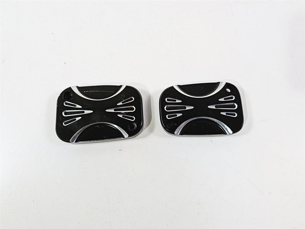 2017 Harley Touring FLHXS Street Glide Arlen Ness Deep Cut Master Cylinder Cover Set {{ shop.shopifyCountryName }} - Mototech271