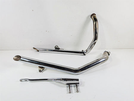 2003 Harley Sportster XL1200 Drag Pipes Slash Cut Exhaust System {{ shop.shopifyCountryName }} - Mototech271