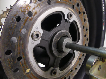 2004 Honda CBR1000RR SC57 Straight 17x6 Rear Wheel Rim 42650-MEL-D20ZC {{ shop.shopifyCountryName }} - Mototech271