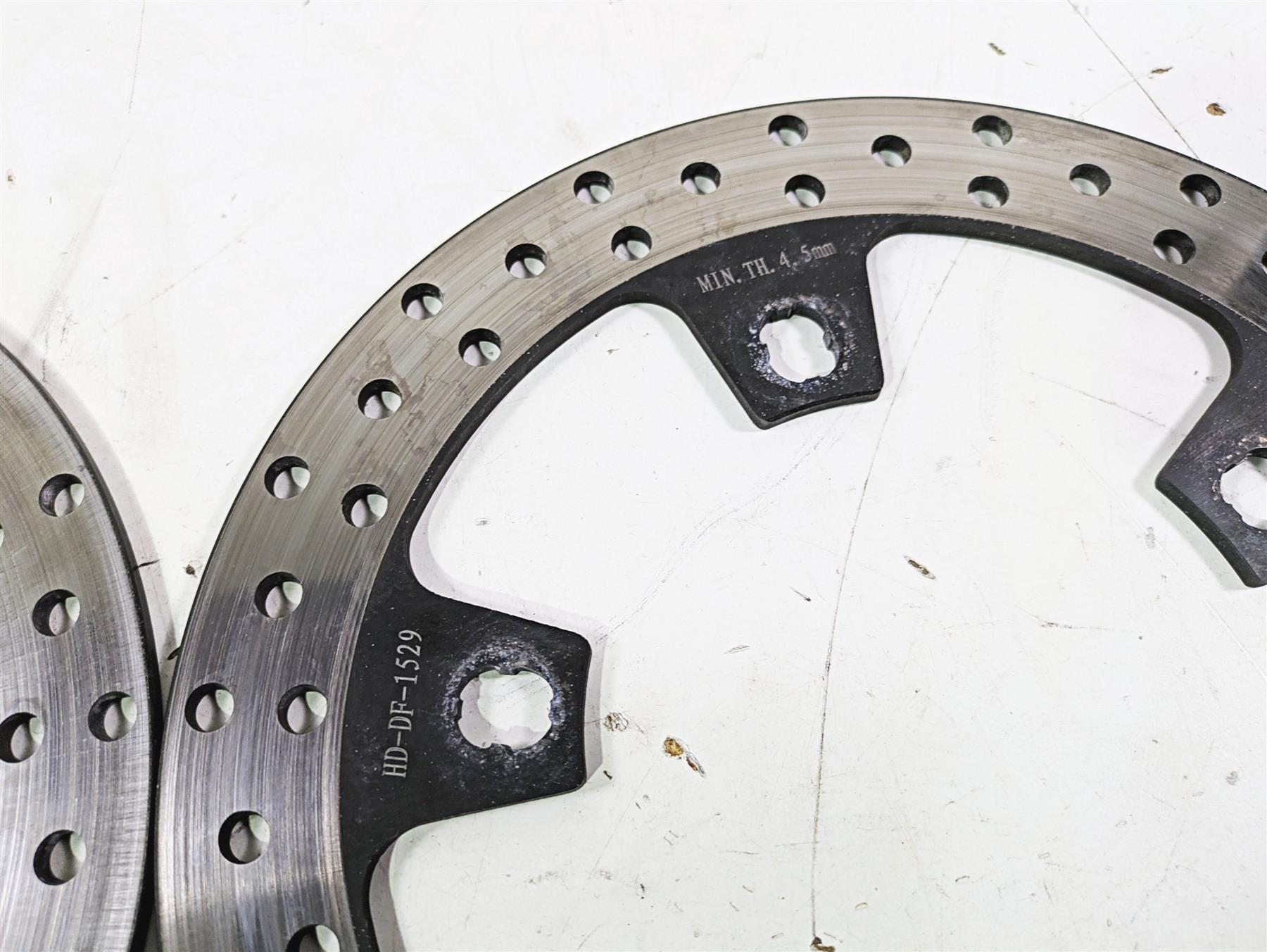 2016 Harley Touring FLTRX Road Glide Front Brake Rotor Set 41500017 {{ shop.shopifyCountryName }} - Mototech271