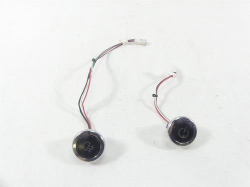 2020 Indian Roadmaster Start Fog Light Lamp Push Button Set 4016252 4016053 | Mototech271