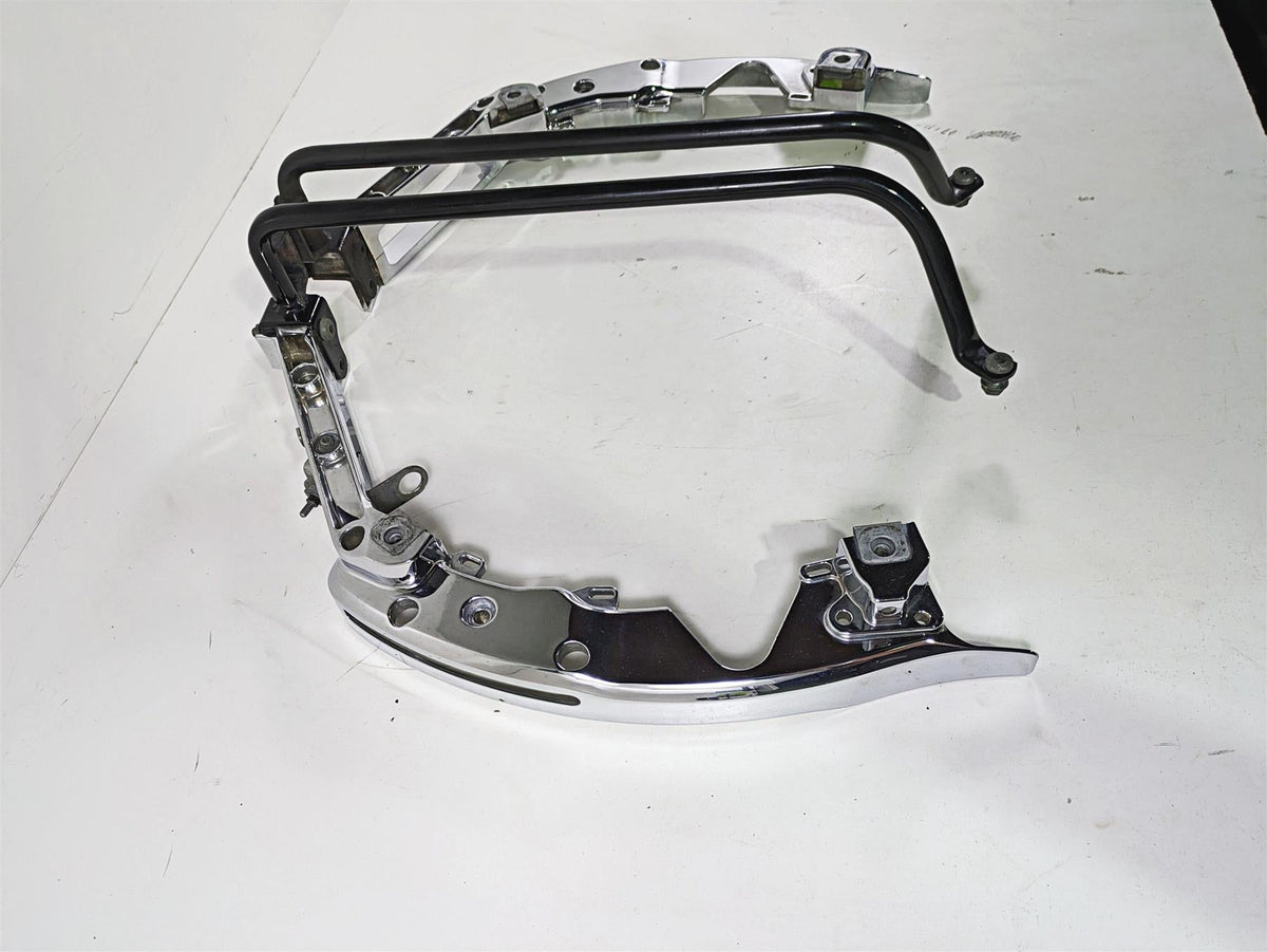 2017 Harley Touring FLTRXS Road Glide L+R Chrome Saddlebag Holder Mount 90200499 {{ shop.shopifyCountryName }} - Mototech271