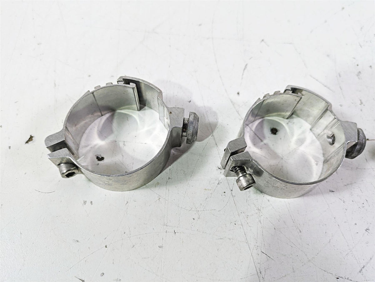 2002 Honda VTX1800 Retro Wind Shield Windscreen Mount Clamp Set {{ shop.shopifyCountryName }} - Mototech271