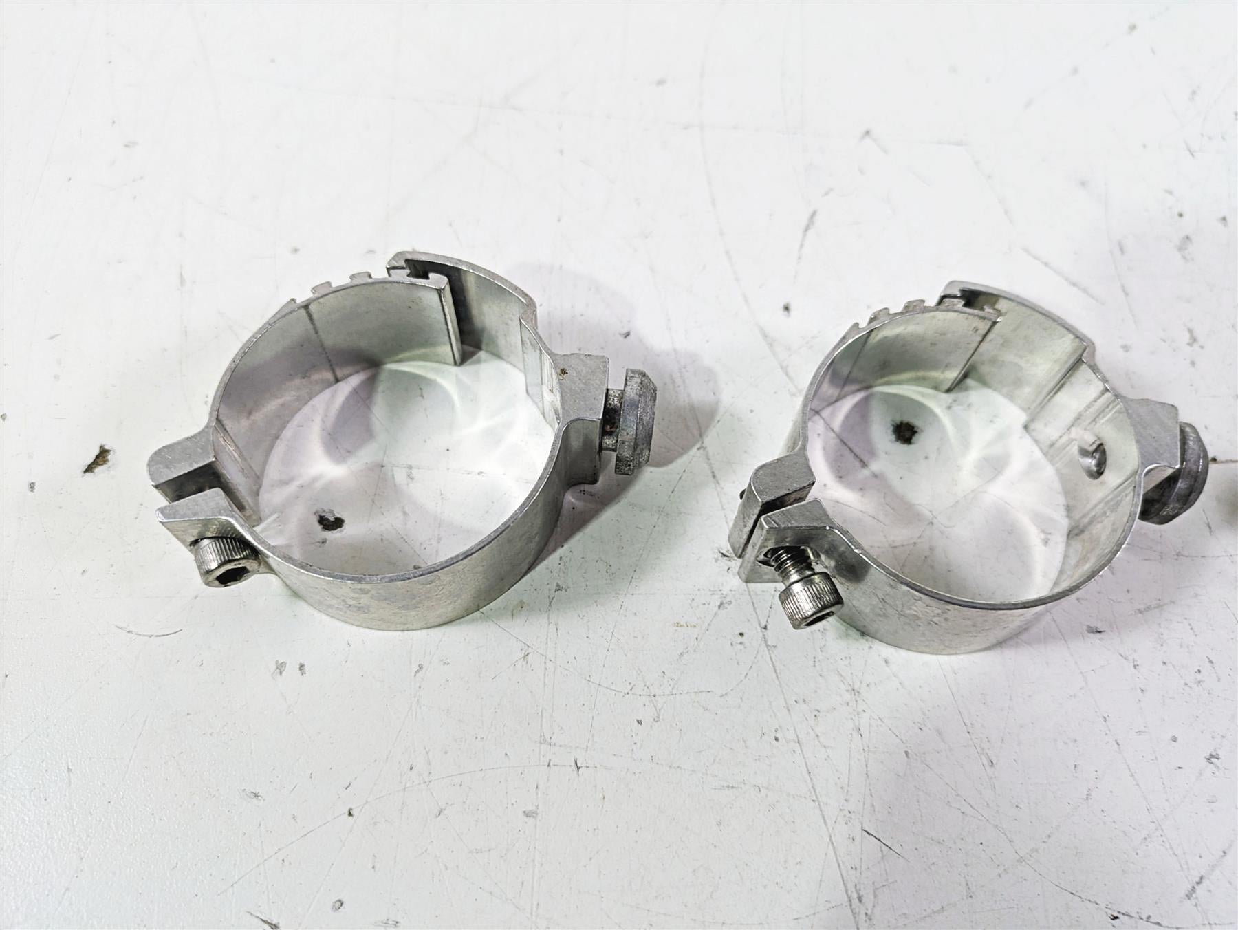 2002 Honda VTX1800 Retro Wind Shield Windscreen Mount Clamp Set {{ shop.shopifyCountryName }} - Mototech271