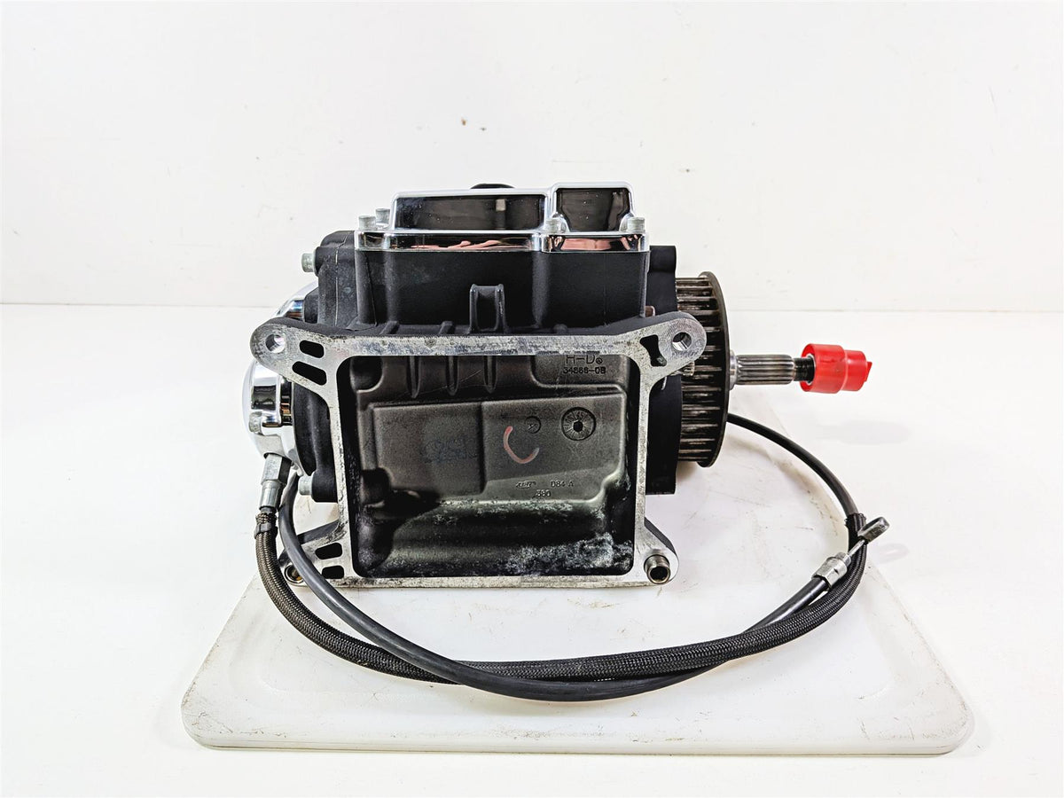 2009 Harley FXCWC Softail Rocker Transmission Gear Box 6 Speed - 19k 33153-09 {{ shop.shopifyCountryName }} - Mototech271