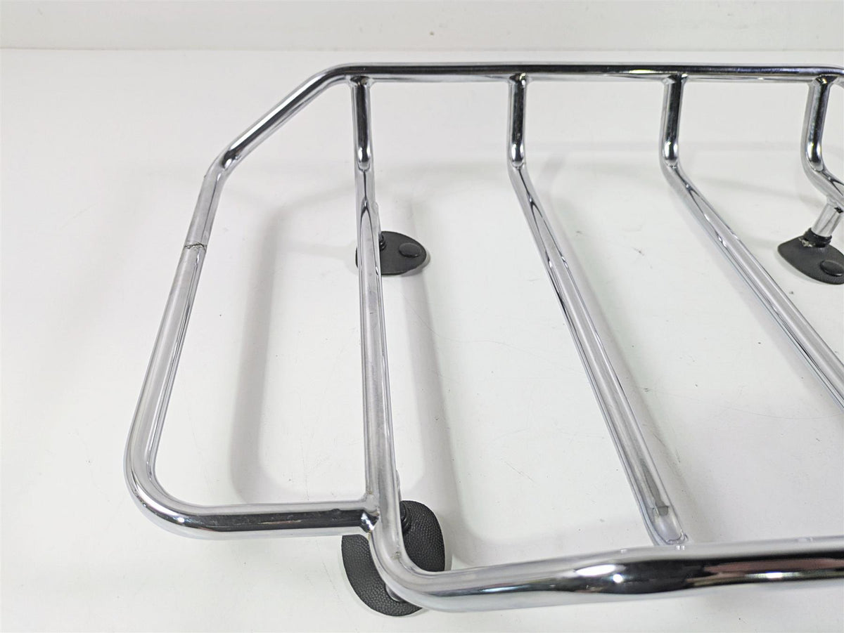 1999 Harley Touring FLHTCUI E-Glide Rear Trunk Chrome Luggage Rack {{ shop.shopifyCountryName }} - Mototech271