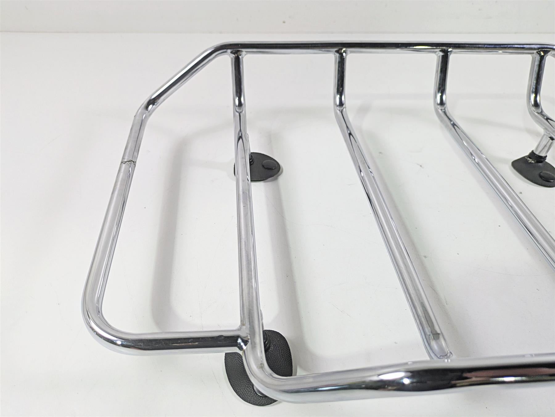 1999 Harley Touring FLHTCUI E-Glide Rear Trunk Chrome Luggage Rack {{ shop.shopifyCountryName }} - Mototech271