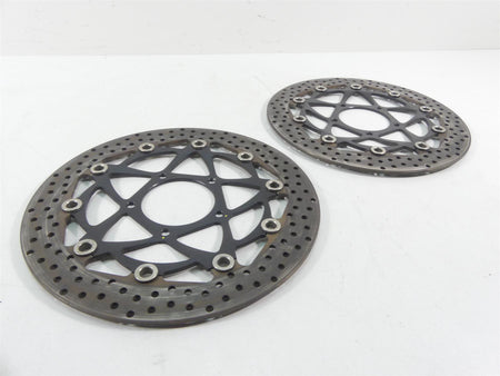 2012 Mv Agusta Brutale 1090 R Front 310mm Brake Disc Rotor Set 8AA082759 {{ shop.shopifyCountryName }} - Mototech271