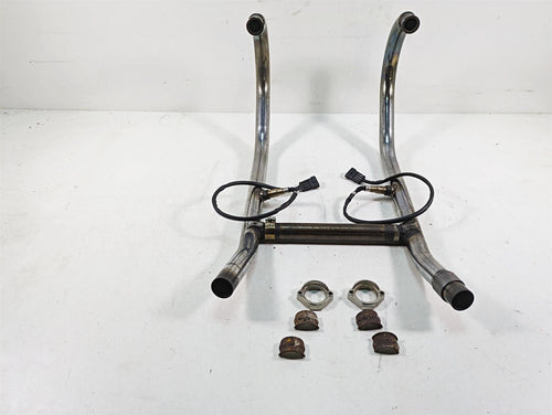 2013  Moto Guzzi V7 750 Stone Exhaust Pipe Header Manifold Set R 887846 L 887847 | Mototech271